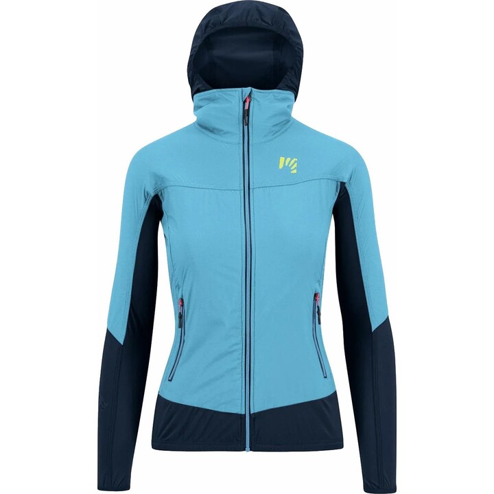 Casaco de Chuva feminino Karpos Lot Rain Jacket - azul atoll/azul capitão