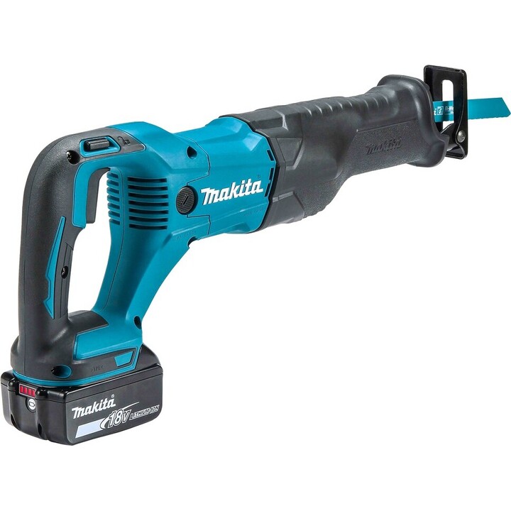 Makita DJR186Z, Sierra de sable 18V LXT 0-2800 rpm 32mm, Alto rendimiento, Teal