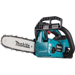 Makita DUC254Z, Sega a catena 18V LXT 24 m/s 25 cm, Motore a coppia elevata senza spazzole, Verde acqua