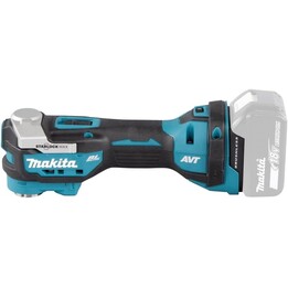 Makita DTM52Z, Multiherramienta sin escobillas 18V LXT, sistema de accesorios Starlock, verde azulado/negro