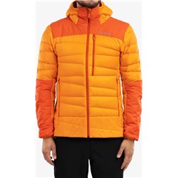 Chaqueta de plumas con capucha Norrona Falketind Down750 - Naranja paleta/Arednalin