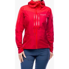 Chaqueta Norrona Falketind GORE-TEX Paclite para mujer - Rojo bufón/Rojo auténtico