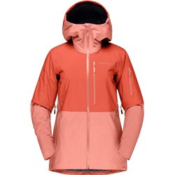 Chaqueta Norrona Lofoten Gore-Tex – Naranja/Melocotón