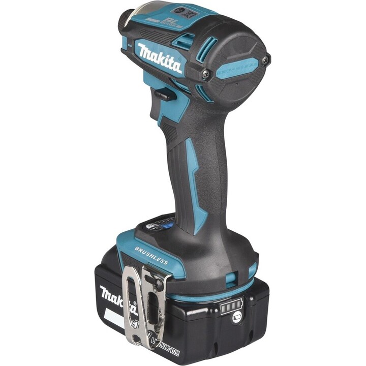 Compact and lightweight impact wrench with a 1/4-inch hex drive