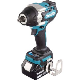 Makita DTW700Z, avvitatore a impulsi 18V LXT 1/2" 700 Nm, prestazioni motore senza spazzole, verde acqua