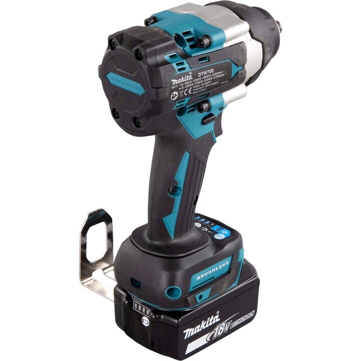 Makita DTW700Z, Llave de impacto 18V LXT 1/2" 700 Nm, Motor sin escobillas, Teal