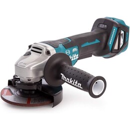 Makita DGA517RTJ, smerigliatrice angolare 18V LXT 125 mm, freno elettrico e valigetta, verde chiaro