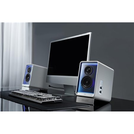 Edifier QR65 Altavoz de Monitor de diseño activo (70W) Blanco 