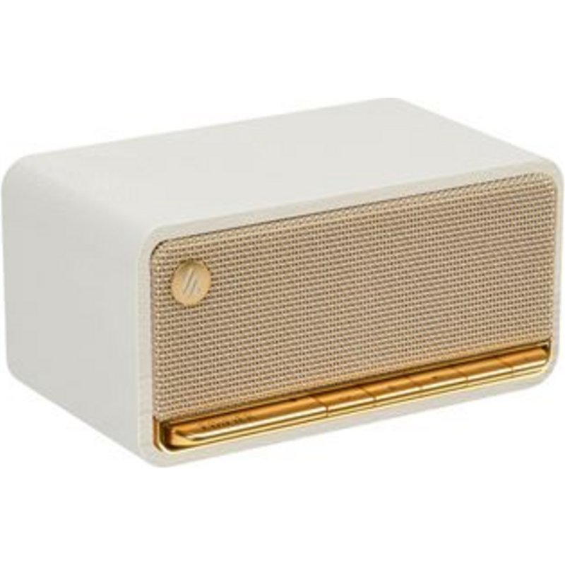Edifier MP230, alto-falante Bluetooth retro portátil, sem fio, Bluetooth, Reprodução de Cartão Micro SD Aux, Branco