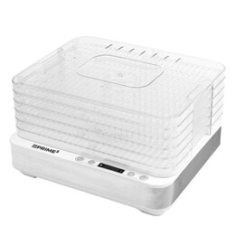 PRIME3 SFD51 déshydrateur alimentaire Transparent, Blanc 420 W