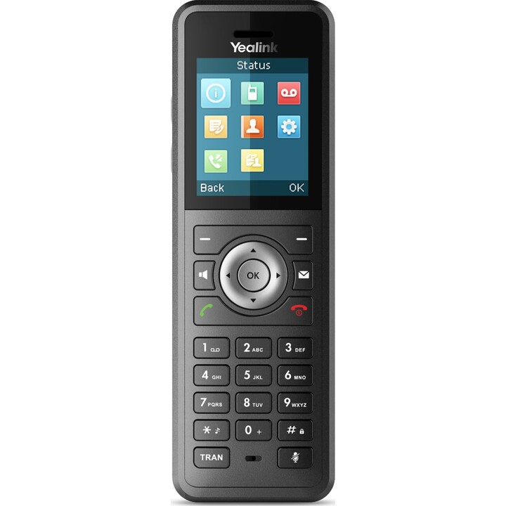 Yealink W59R, VOIP SIP DECT Ruggedized Furnset, 1.8 pulgadas Color TFT LCD, HD Audio, Bluetooth