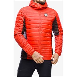 Doudoune Maloja Almaj - rouge feu multi