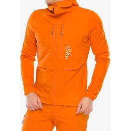 Maloja Sperber ski touring jacket - orange sun