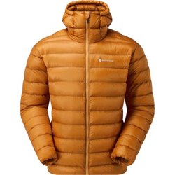 Doudoune à capuche Montane Alpine 850 Lite - Orange flamme