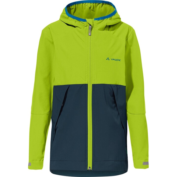 Giacca elasticizzata Vaude Moab per bambini - verde acqua