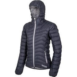 Piumino da donna Ocun Tsunami Eco - antracite ebano/argento