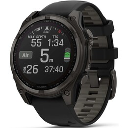 Garmin Fenix 8 Zafiro Solar Negro Gris