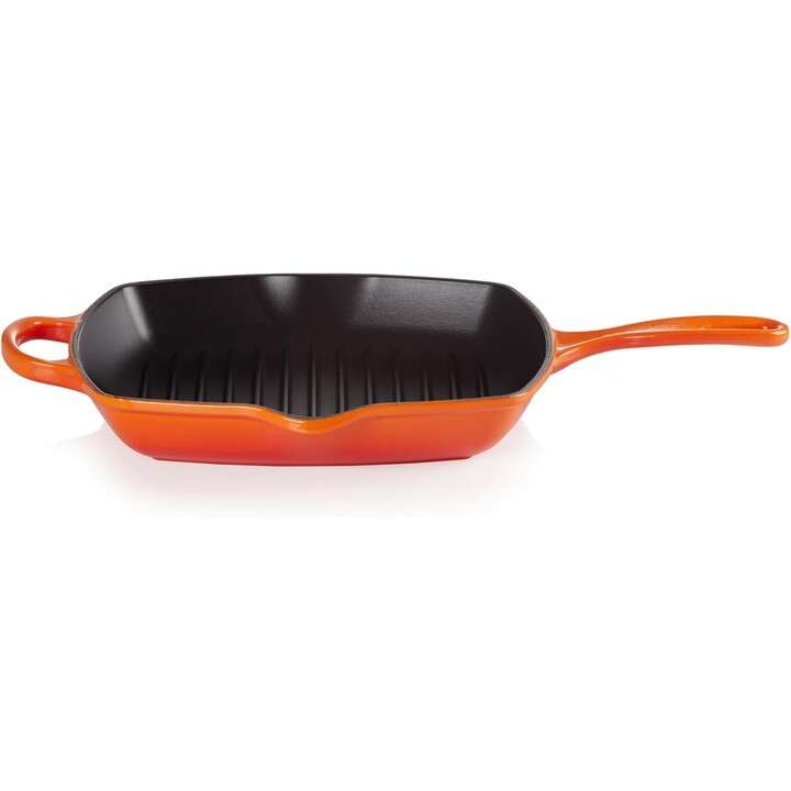 Teglia quadrata Le Creuset in ghisa, forno colore arancione, 26 cm