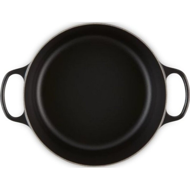 Plat à rôtir rond Signature Le Creuset, 24 cm, noir