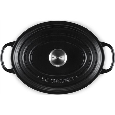 Le Creuset Signature Oval Roasting Pan 31 cm Black