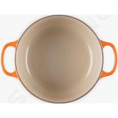 Le Creuset Signature Round Roaster, 20 cm, Oven Orange Color