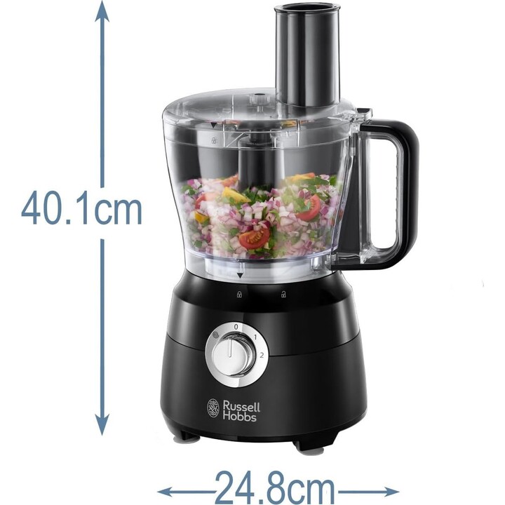Russell Hobbs 24732-56 Matte Black Food Processor