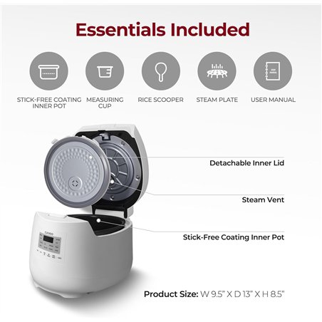 Cuco 1,08-l-Reiskocher Cr-0641F