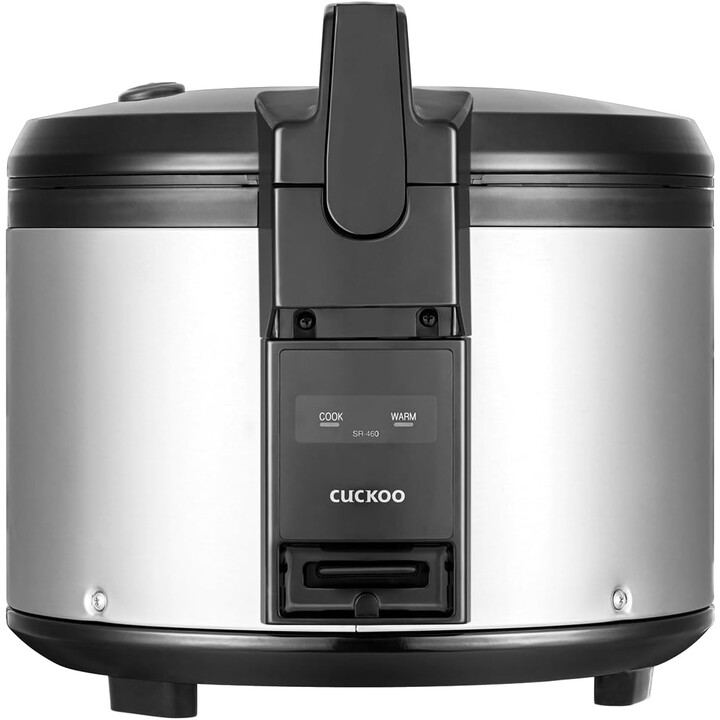 Panela de Arroz Cuckoo 4,60L Sr-4600 com corpo em aço inoxidável antiaderente