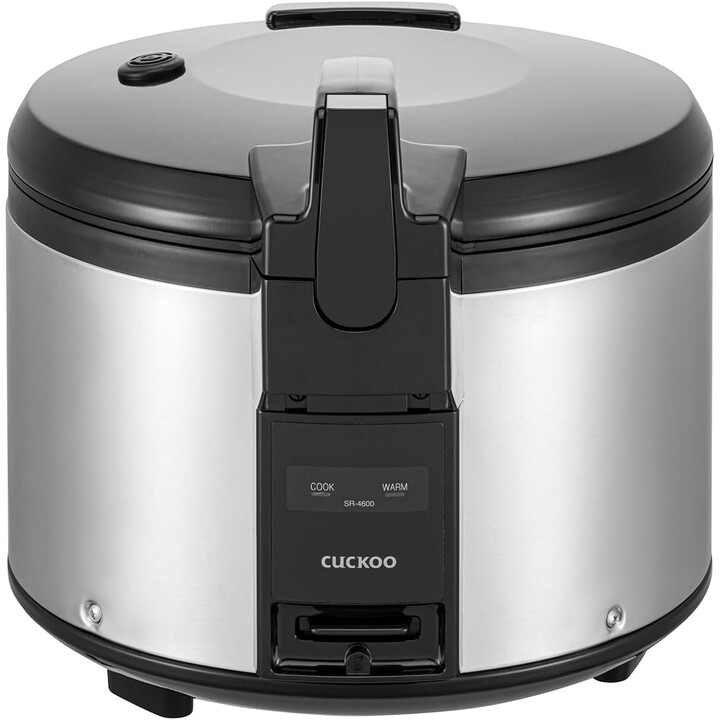 Panela de Arroz Cuckoo 4,60L Sr-4600 com corpo em aço inoxidável antiaderente