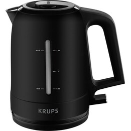 Krups BW2448 tetera eléctrica 1,6 L Negro, Hervidor de agua