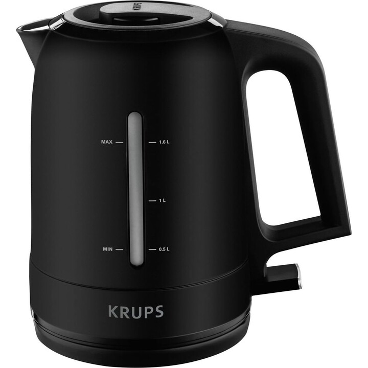 Krups BW2448 théière électrique 1.6 L Noir, Bouilloire