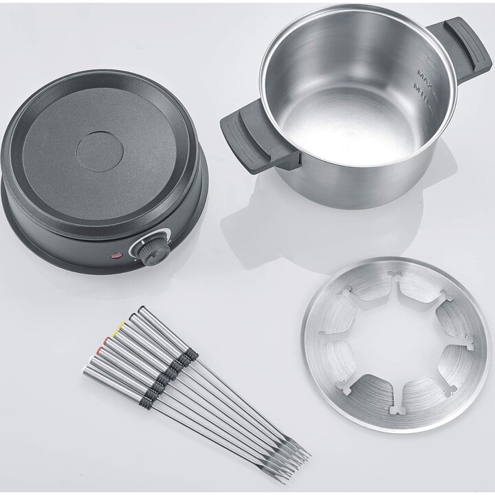 Fondue Severin FO 2470 1,4 litros Negro