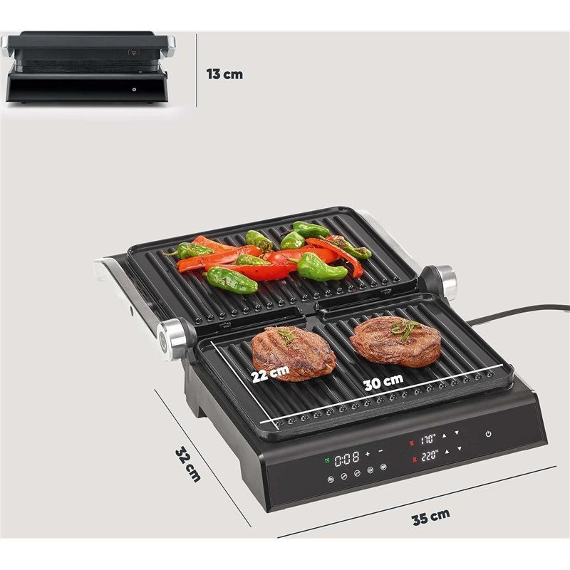 Severin Kg 2399 Sevini Parrilla De Contacto Comfort