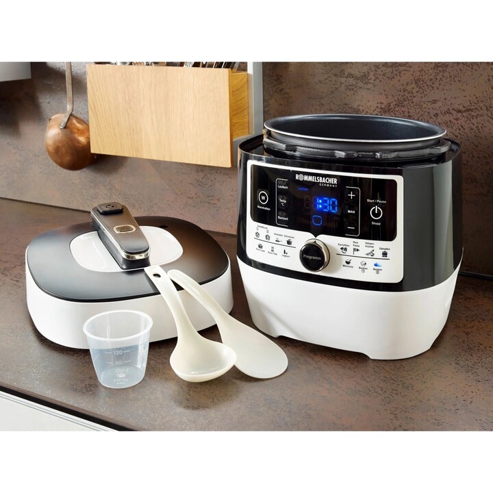 Rommelsbacher MD 1000 Steam Pressure Cooker and Multicooker