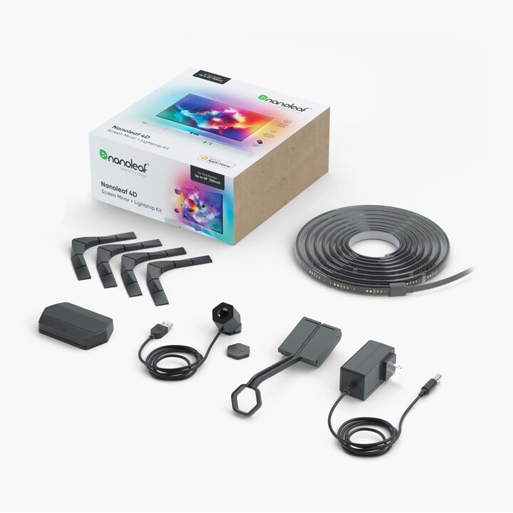 Nanoleaf NF082K02-52LS Iluminación ambiental para pantalla plana Kit de iluminación ambiental 2,16 m (85")