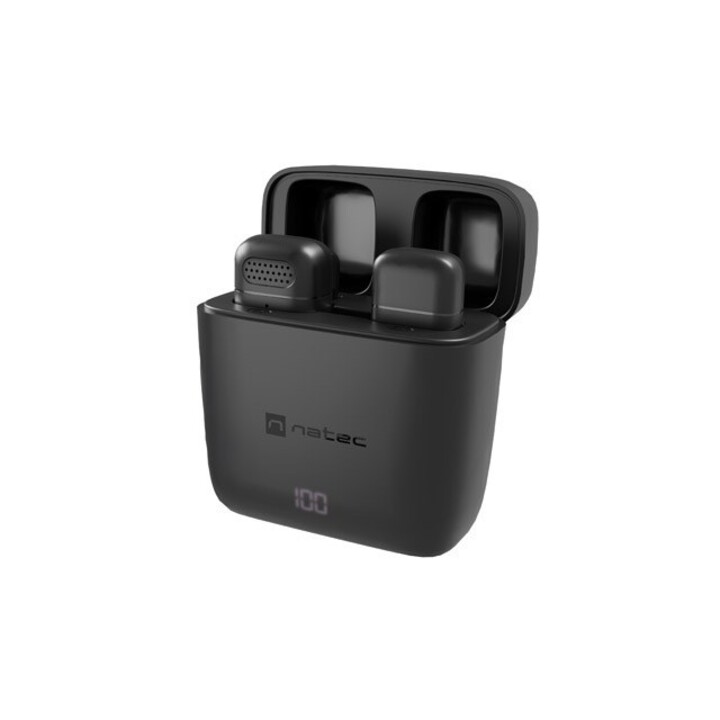 NATEC HOPPER LAVALIER MICROPHONE WIRELESS LIGHTNING