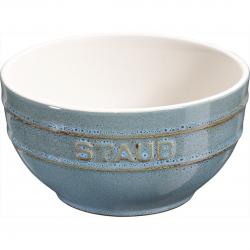 STAUB SERVING Bowl round 12 cm, antique turquoise