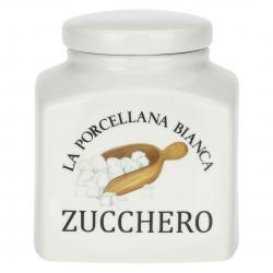 LA PORCELLANA BIANCA CONSERVA Sugar cube container 1.1 ltr
