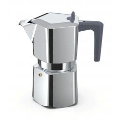 PEZZETTI PENTAEXPRESS Aluminium Coffee Maker (6 cups) - Silver
