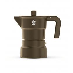 PEZZETTI SOLIDEXPRESS Enamel Coffee Maker (6 cups) - Brown