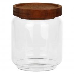 LA PORCELLANA BIANCA LIBECCIO Glass jar 400 ml