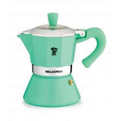 PEZZETTI BELLEXPRESS Enamel Coffee Maker (3 cups) - Mint