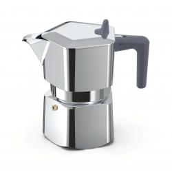 PEZZETTI PENTAEXPRESS Aluminium Coffee Maker (3 cups) - Silver