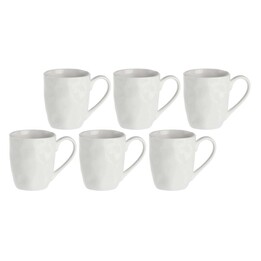 Set aus 6 Tassen 110 ml Porzellana Lunia
