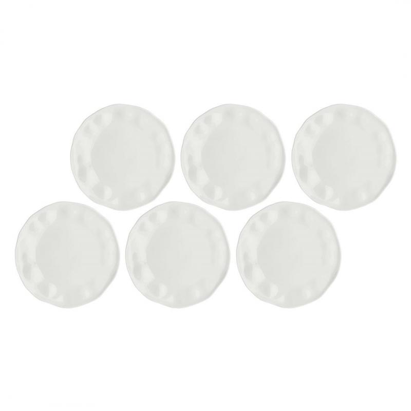 Set of 6 dinner plates 28 cm