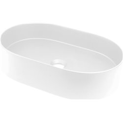Deante Silia Granit-Waschbecken, Aufsatz CQS_AU6S 550 x 350 x 125 x 100 Alabaster