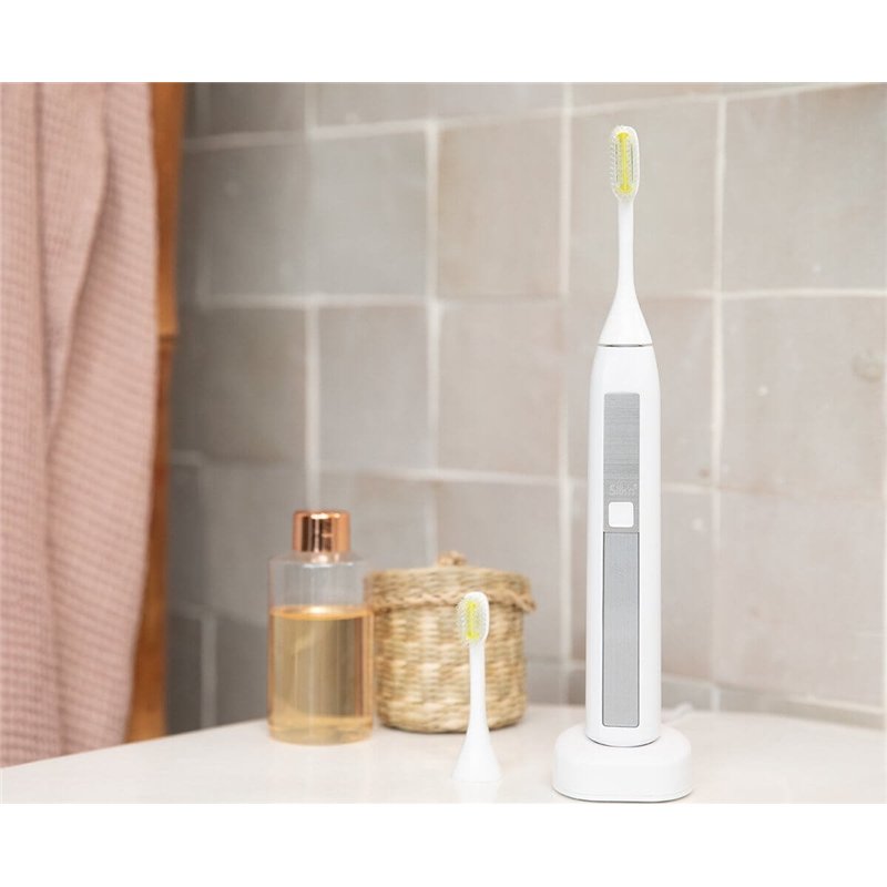 Brosse à dents électrique Silk'N Toothwave Tw1Pe3001 blanche