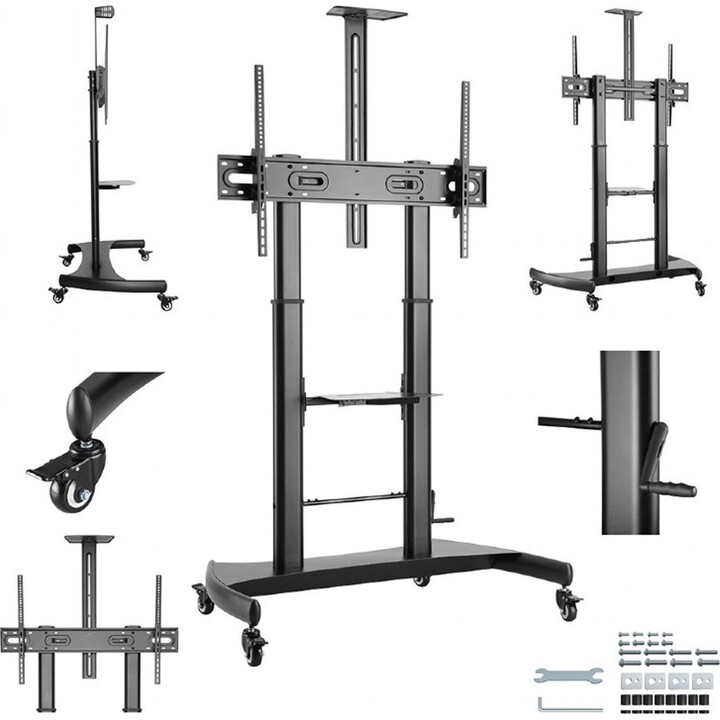 Gembird TV-Bodenständer 60-100"/TVS-100T-02