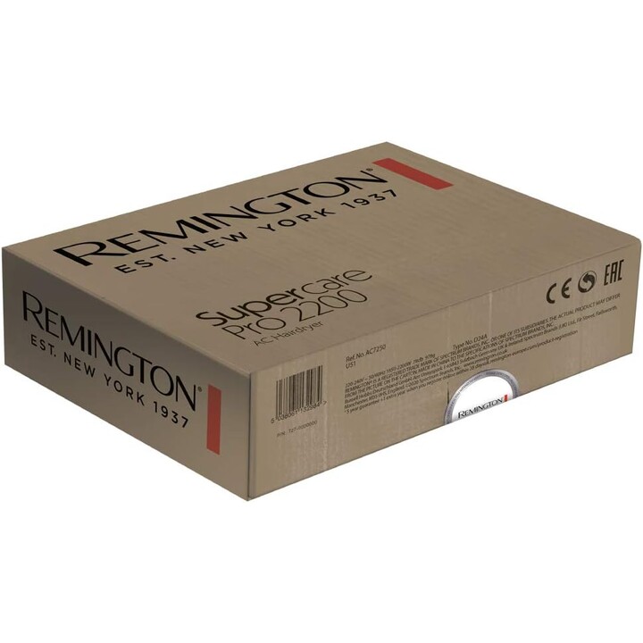Remington Supercare Pro 2200 Ac7250 Pink Hair Dryer
