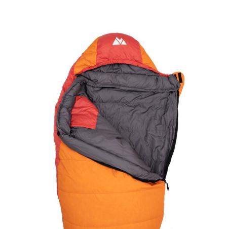 VOLVEN TRAVELLER saco de dormir derecho - Naranja